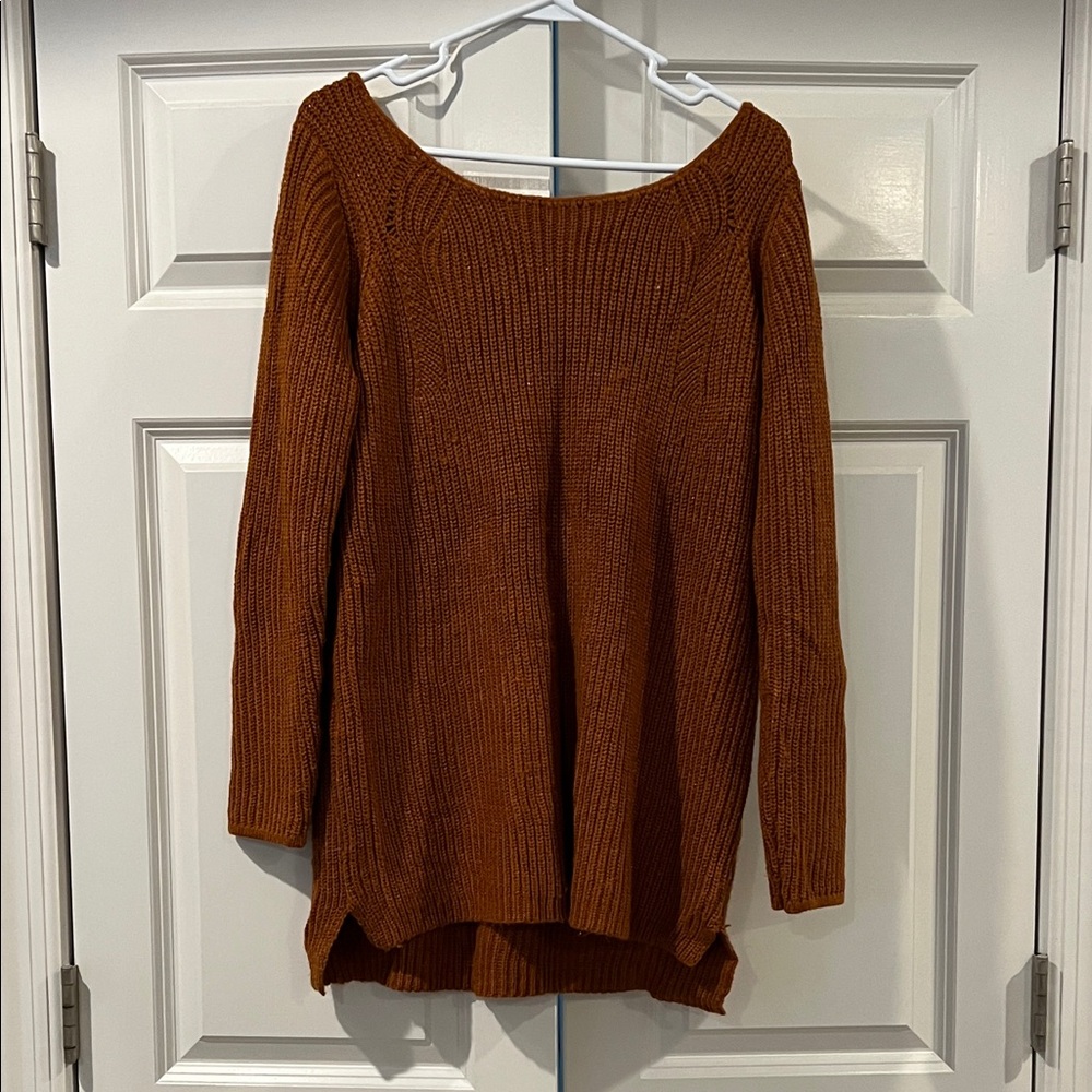 Women's Burnt Orange Sweater